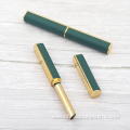 custom 0.8g green empty slim lip balm tubes